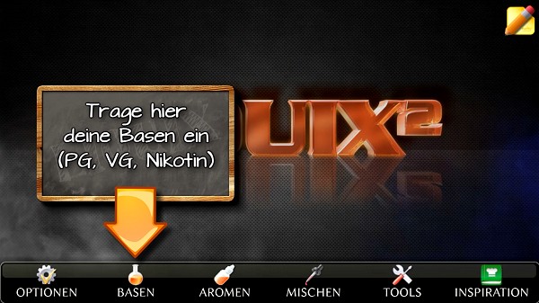 LIQUIX Vaping Suite e-liquid calculator liquidrechner eliquid dampfe dampfen rechner vape tool Android Windows