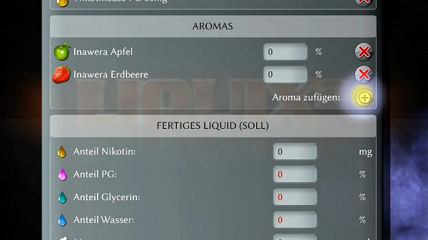 LIQUIX Vaping Suite e-liquid calculator liquidrechner eliquid dampfe dampfen rechner vape tool Android Windows